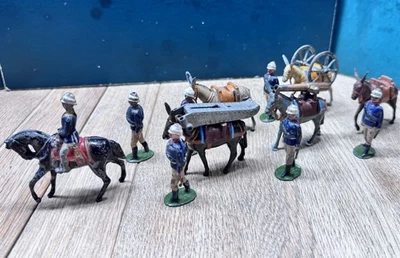 Gran Bretaña: Del Set 28 - Artillería de Montaña. 1ª versión y posterior. Foto 1 de 4