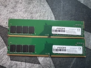 AXIOM 16GB 1RX8 PC4-25600U -22 2GX64 DDR4-3200 1.2V 288 PIN - Picture 1 of 2
