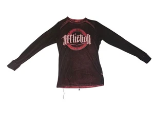 Affliction Herren Wende Thermo Langarm Shirt Highway Drifters Gr. M Y2K - Bild 1 von 8