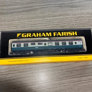 Graham Farish 374-104 Mk1 Mini Buffet RMB Blue/Grey (N gauge) Era 7 BR rail blue - Picture 1 of 1