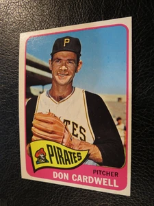 1965 TOPPS BASEBALL SET #502 Don Cardwell, Pittsburgh Pirates, VGEX+ - Picture 1 of 5