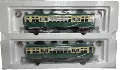 RailKing O Gauge 2-car 6200 Series CTA Set Non-Powered 30-2673-3 - Image 1 of 4