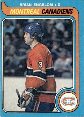 1979-80 O-Pee-Chee SET BREAK #361 Brian Engblom RC Rookie NMMT - Image 1 of 2