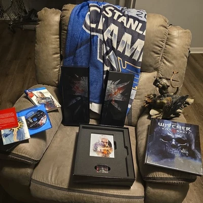 Witcher 3: Wild Hunt - Edición Coleccionista (PlayStation 4, 2015) Abierto Foto 1 de 4