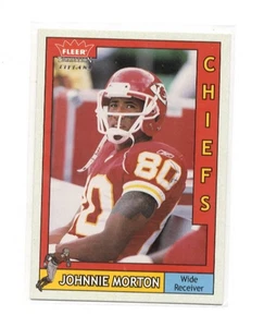 2003 Fleer Tradition #45 JOHNNIE MORTON Tiffany SERIAL #173 /200  CHIEFS - Picture 1 of 1