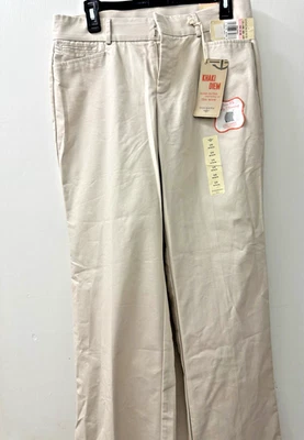 Women’s Dockers Khaki 10 M Black Slimming & Sure Fit NWT - Image 1 of 4