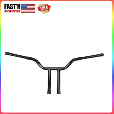 14 inch MX-T Bars Handlebar Black For Harley Dyna Softail Sportster FLHR Foto 1 de 4