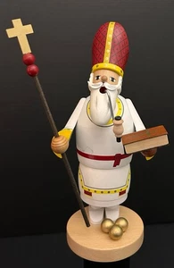 Erzgebirge Nikolaus Made in Germany KWO Deutscher Räuchermann - Bild 1 von 11