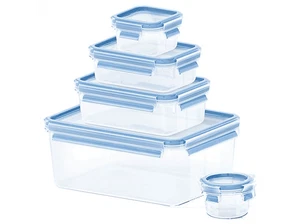 Pack Tupper - Tefal Clip&Close K3029012, 5 recipientes ,  - Imagen 1 de 5