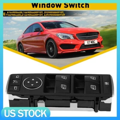 Car Power Window Master Switch 3 Pin For MERCEDES-BENZ A200 2013-2017 1669054400 - Image 1 of 4