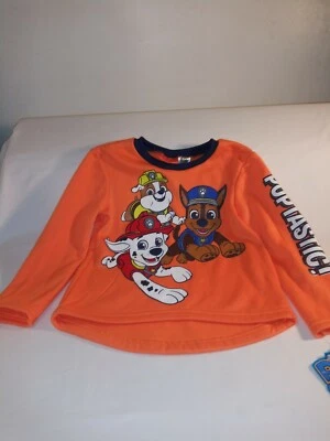 Paw Patrol Pullover Boy's Long Sleeve Shirt Size 4 -17" 1/2 Long 12" Wide - Image 1 of 4