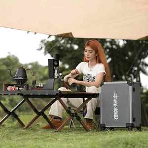 Manual Lever Espresso Maker Pressure Espresso Machine Camping Home Coffee Maker - Picture 1 of 14