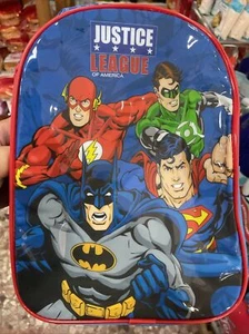 Zainetto asilo JUSTICE LEAGUE - SUPER EROI - SUPERMAN BATMAN FLASH GREEN LANTERN - Foto 1 di 4