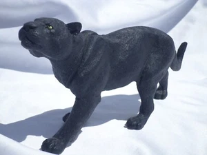 2009 BLACK JAGUAR SAFARI LTC WILDLIFE COLLECTIBLE FIGUIRE TOY HARD PLASTIC 5"X10 - Picture 1 of 5