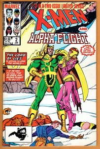 X-Men and Alpha Flight #2, Near Mint Minus Condition! - Picture 1 of 1