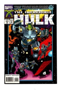 INCREDIBLE HULK 413, VF+ (8.5), THE TROYJAN WAR Part 1, DC DOOMSDAY APPEARANCE * - Picture 1 of 2