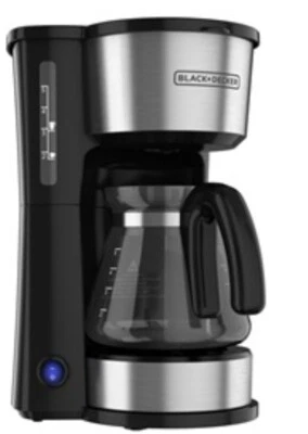 BLACK+DECKER 4-in-1 5-Cup Coffee Station Coffeemaker - Black Stainless Steel - Image 1 of 4