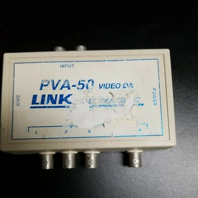 Link Electronics PVA-50 Video Distribution Amplifier - Image 1 of 4
