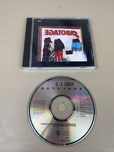 Sabotage by Black Sabbath (CD, 1975 Release, 1990) Warner 2822-2 Heavy Metal CD - Picture 1 of 11