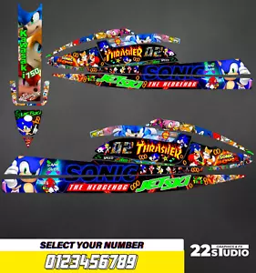 Jet Ski Graphics Kit Decals Wrap For Kawasaki 750 SX 1992-1998 stickers - Picture 1 of 1