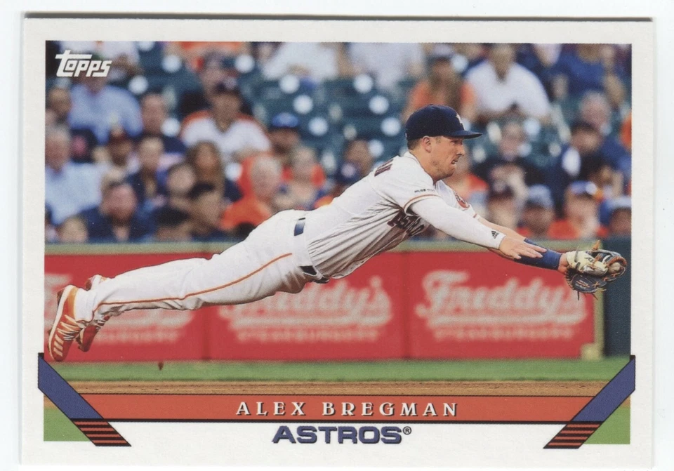 2019 Topps Archives ALEX BREGMAN 1993 Topps Card #276 - HOUSTON ASTROS -- - Image 1 of 1