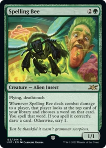 SPELLING BEE x4 mtg NM-M Unfinity 4 Rare - Picture 1 of 1