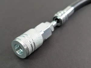 Acoplador de desconexión rápida de 1/4" inflador de buceo adaptador de manguera herramienta de aire conexión - Imagen 1 de 11