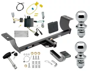 Reese Trailer Hitch For 15-23 Dodge Challenger w/ Wiring 2" + 1-7/8" Ball Lock - Picture 1 of 9