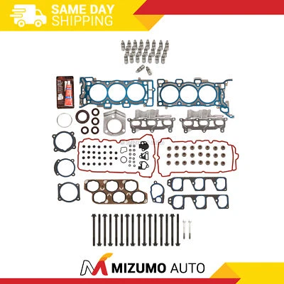 Conjunto de juntas de cabeça parafusos elevadores ajuste 07-11 Chevrolet Malibu Pontiac G6 Saturn 3.6 - Imagem 1 de 4