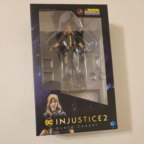 Injustice 2 Black Canary Hiya Toys Exquisite Mini DC 2017 New Sealed Cover