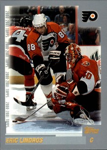 2000-01 Topps Flyers Hockey Card #197 Eric Lindros 
