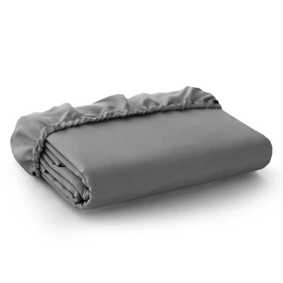 Fitted Sheet Deep Pocket Easy Care Breathable Microfiber Elastic Bedding Sheets - Image 1 of 4