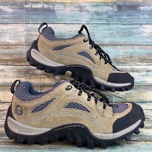 Timberland Hiking Shoes Womens 8.5M Tan Suede Sneakers Walking Trail Outdoor