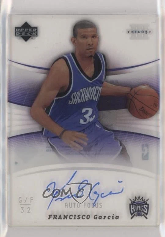 2005-06 Upper Deck Trilogy Auto Focus Francisco Garcia #AF-FG Rookie Auto RC - Image 1 of 2