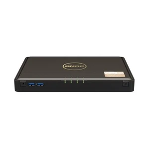 Qnap TBS-464-8G-US QNAP TBS-464 4-DRIVE NASBOOK. INTEL 4-CORE PROCESS, BURST UP - Afbeelding 1 van 1