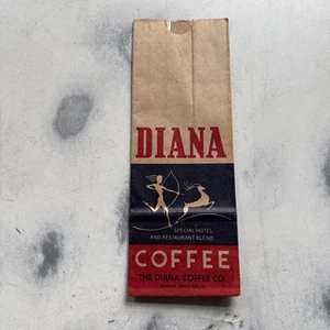Vintage Diana Coffee bag new old stock pearl coffee rare - Picture 1 of 4