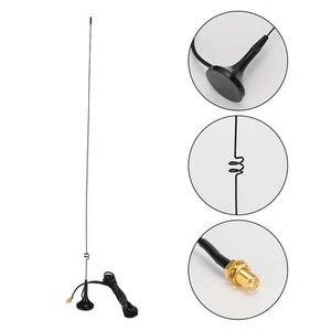 UT-108UV SMA Female 144MHz 430HMz Dual Band High Gain Antenna Magnetic Mount FY - Zdjęcie 1 z 7
