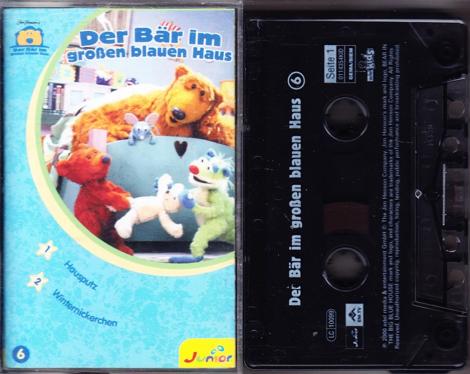 MC Der Bär im großen blauen Haus 6 - Hausputz / Winternickerchen - edelkids - Bild 1 von 3