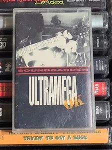 Ultramega OK Soundgarden Cassette Tape Grunge Rock Chris Cornell - Picture 1 of 4