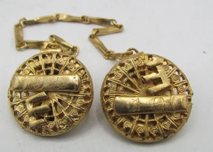 Vintage Talithalter goldfarben. Judaica Israel  - Bild 1 von 5