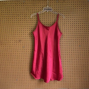 Vintage Gilligan & O’Malley Damen Seide Nachthemd Kleid Kirschrot Größe M - Bild 1 von 8