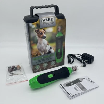 Wahl Grind & Smooth Cordless Nail Grinder 5975 * For Pets - Dogs & Cats * TESTED Foto 1 de 4