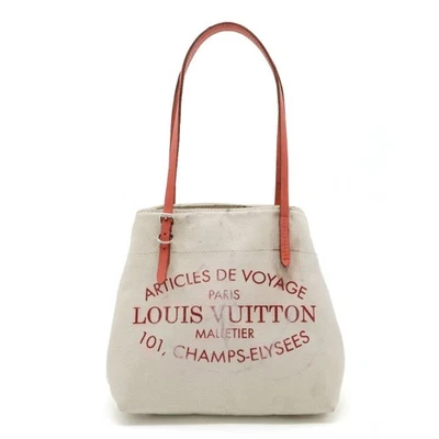 Bolso de Mano Louis Vuitton Lona Cuero Cabas Pm Mujer Rosa Talla Única Foto 1 de 4