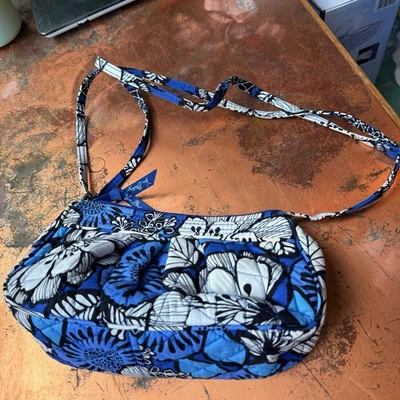Bolso Bandolera Vera Bradley Mujer Azul Bayou Frannie Excelente Bolso de Hombro Foto 1 de 4