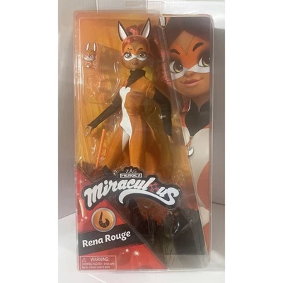 Playmates 2020~Zag Heroez~Miraculous Ladybug~Rena Rouge~12" figura de acto muñeca~Nuevo en paquete Foto 1 de 2