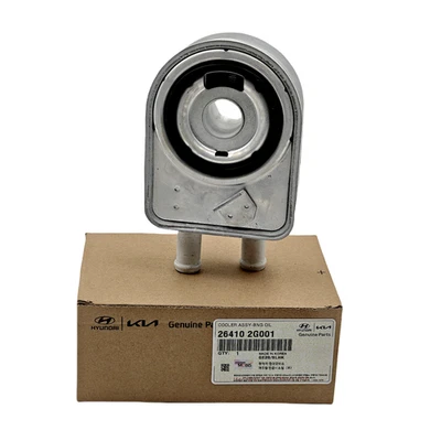 Enfriador de aceite de motor OEM para Hyundai Santa Fe Tucson Veloster N 2016-2019 2020 Kia Foto 1 de 4