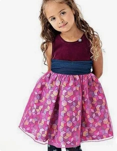 Matilda Jane paint by numbers miss fancy velvet tulle tank dress size 10 - Picture 1 of 21