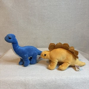 Unipak Mini Dinosaurier 8 Zoll Plüschtiere Stofftiere Spielzeug Stegosaurus Brachiosaurus - Bild 1 von 11