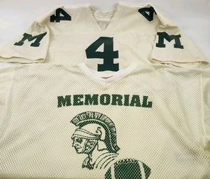 Vintage Madison Memorial Spartans Wisconsin High School 2 Football Trikot Lot - Bild 1 von 18