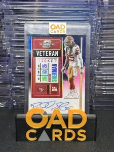 2020 Contenders Optic Richard Sherman Veteran Ticket Auto Nebula 1/2 - Picture 1 of 3